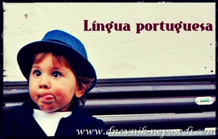 Limba portugheză este o informație, un jurnal de neînțelegere