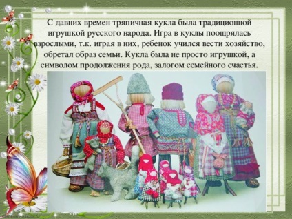 Prezentare - istoria păpușilor ruși - lucrul după ore, prezentări