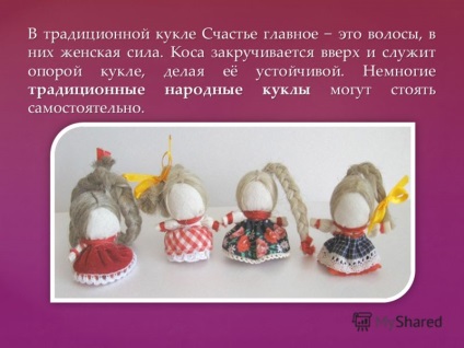 Prezentare pe tema clasei de maestru - cum să faci o păpușă de fericire - Simanova anastasia Alexandrovna,