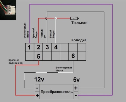 Un exemplu de instalare a unui player casetofon radio ca-fi 3001996 pe toyota prado 150 și conectarea unei camere standard spate