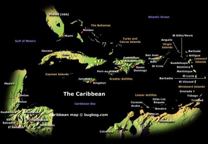 Despre insulele din Caraibe 10 fapte uimitoare, călătorii interesante