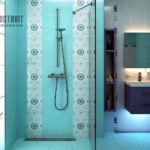 O cabină de duș simplă cu propriile mâini și o fotografie a conceptelor de design