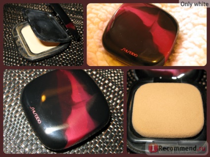 Shiseido pulbere tonală compactă, sub formă de pulbere, netezind o fundație compactă perfectă