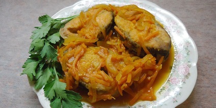 A pácolt halak - recept lépésről lépésre fotó klasszikus főzés a kemencében és multivarka