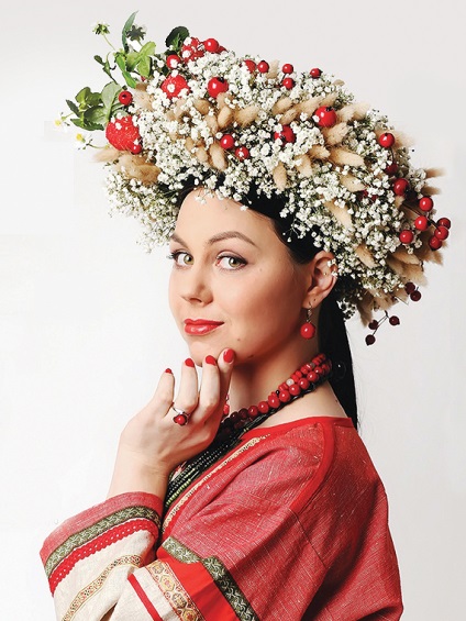 Rusă frumusețe kazachka