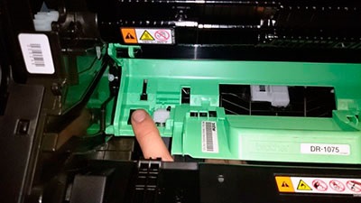 Resetarea contorului de toner fratele tn 1075