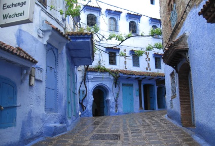 Chefchaouen este un oraș albastru în Maroc