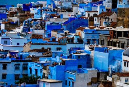 Chefchaouen este un oraș albastru în Maroc