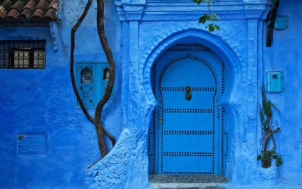 Chefchaouen este un oraș albastru în Maroc