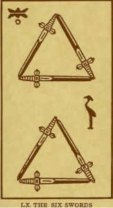 Hat Swords tarot