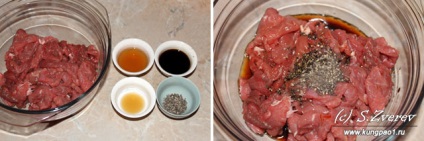 Sizzling »beef on teban (rețetă cu fotografie), bucătăria chineză