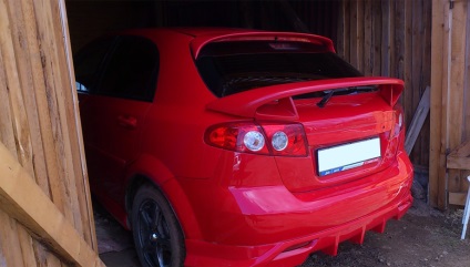 Személyzeti spoiler chevrolet Lacetti