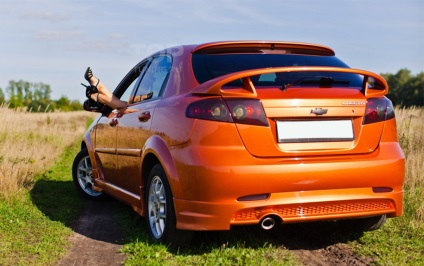 Személyzeti spoiler chevrolet Lacetti