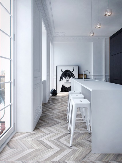 Scandinavă minimalism în interior