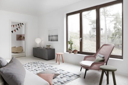 Scandinavă minimalism în interior