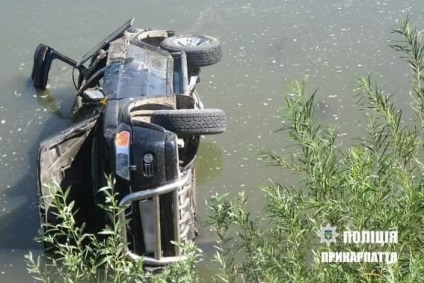 Smi franko adjunct al consiliului satului pe o masina off-road beat a intrat în râu, sunt victime, o nouă dată