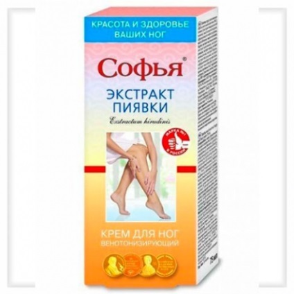 Sophia (extract de leech) cremă pentru picioare venotonizantă 75ml, royalopharm, produse cosmetice pentru păr, mâini și