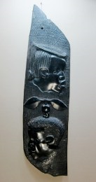 Scroll vechi, rugăciune centură din piele, carte de rugăciune, amulete din Africa, amulete africane,