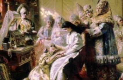 Ritualuri ciudate în Rusia, ceea ce au făcut cu mireasa înainte de prima noapte, creu