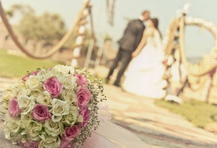 Nunta în alb, organizarea unei nunți simbolice în Antalya, decorarea nunții în Antalya,
