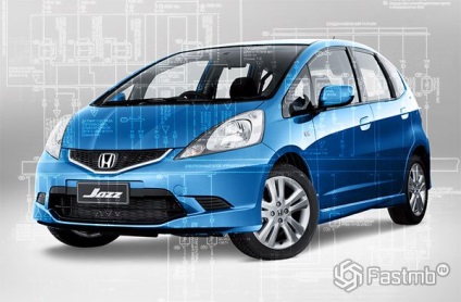 Схема Honda джаз