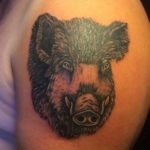 Boar tatuaj (sălbatic) fotografie, sensul și modele de tatuaj