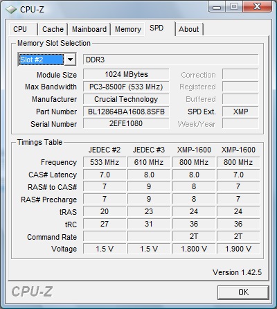 Testele a șapte module extreme de memorie ddr3 accelerare la ddr3-1900