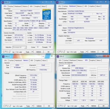 Kituri de testare RAM ddr4 răzbunare corsair și ripjaws 4 - bloguri - bloguri pentru gameri,