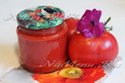 Paste de tomate pentru iarnă acasă