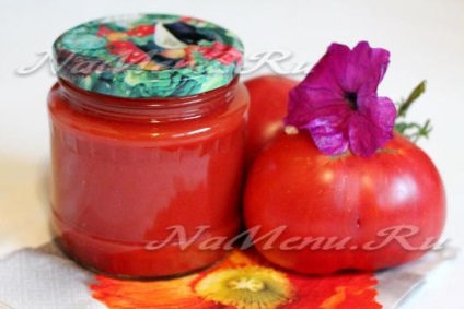 Paste de tomate pentru iarnă acasă