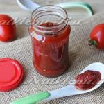 Paste de tomate pentru iarnă acasă