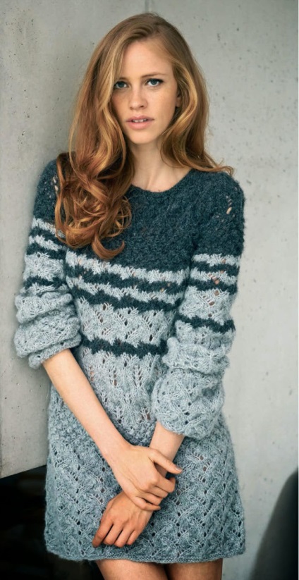 Top 15 rochii populare tricotate cu ace de tricotat