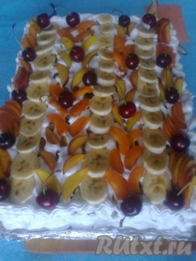 Cake - tropicanka - rețetă cu fotografie