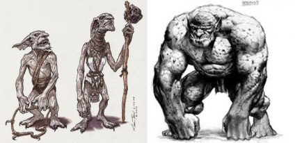 Care este diferența dintre un goblin și un trol?