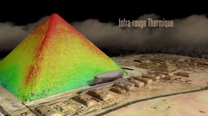 Marea scanare termică a piramidei Cheops a arătat lucrările piramidale!