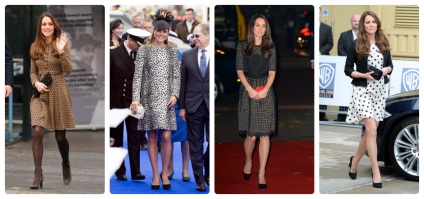 A kimenet a hercegnő, hogyan kell változtatni a stílusát Kate Middleton