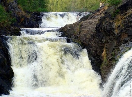 Cascada Kivach din Karelia descriere și fotografie