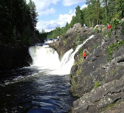 Cascada Kivach din Karelia descriere și fotografie