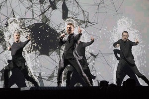 Stockholmban, átadja a végleges „Eurovíziós” video szobák Szergej Lazarev - nő s nap