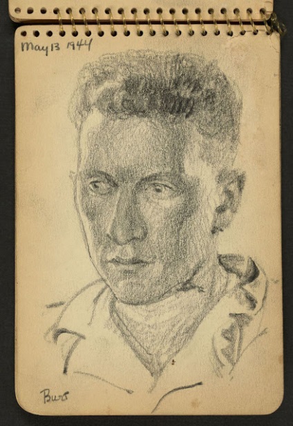 Cel de-al doilea război mondial în desenele unui soldat de 21 de ani, realizat în 1944 - știri în fotografii
