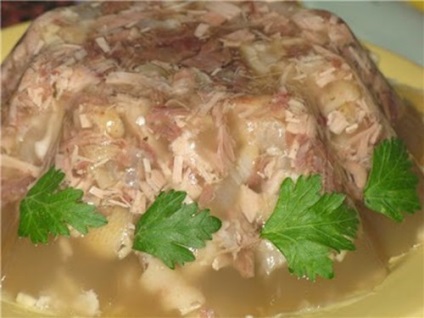 Kocsonya - recept a házi zselésítve hús