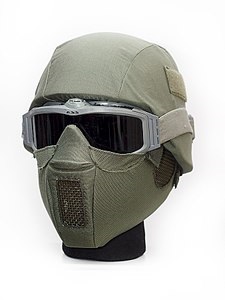 Mască de protecție pentru airsoft