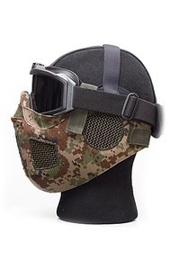 Mască de protecție pentru airsoft