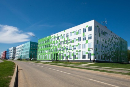 Locuințele rezidențiale din Skolkovo sunt construite conform standardelor de construcție 