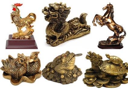 Állati szimbólumok a Feng Shui, az élet harmóniáját