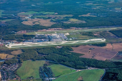 Aeroporturile din Rusia pe harta rusiei