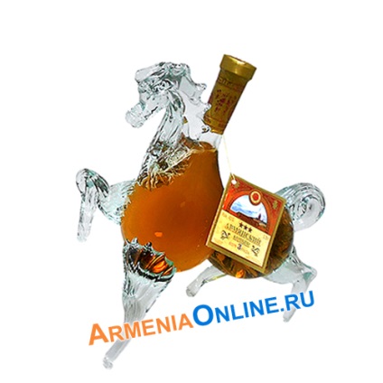 Armean cal de suveniruri coniac 0, 5 l 40% expunere 5 ani