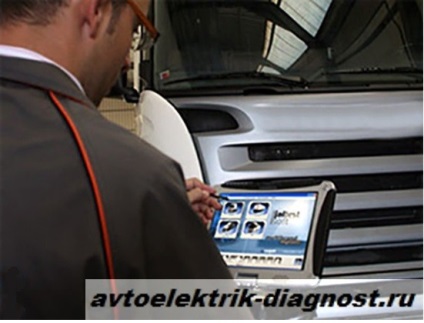 Electrician auto pentru camioane daf (Daf), auto-electrician-diagnostician cu plecare