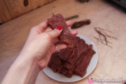 Biltong - carne uscată africană - casa panda