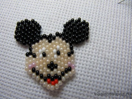 Keychain Mickey Mouse Beaded